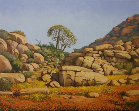 Oil on Stretched CanvasSize: (510x405x19)mmUnframedSOLD 2017 (South African Client)